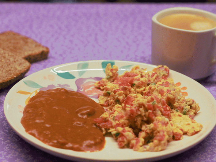 Huevos a la Mexicana